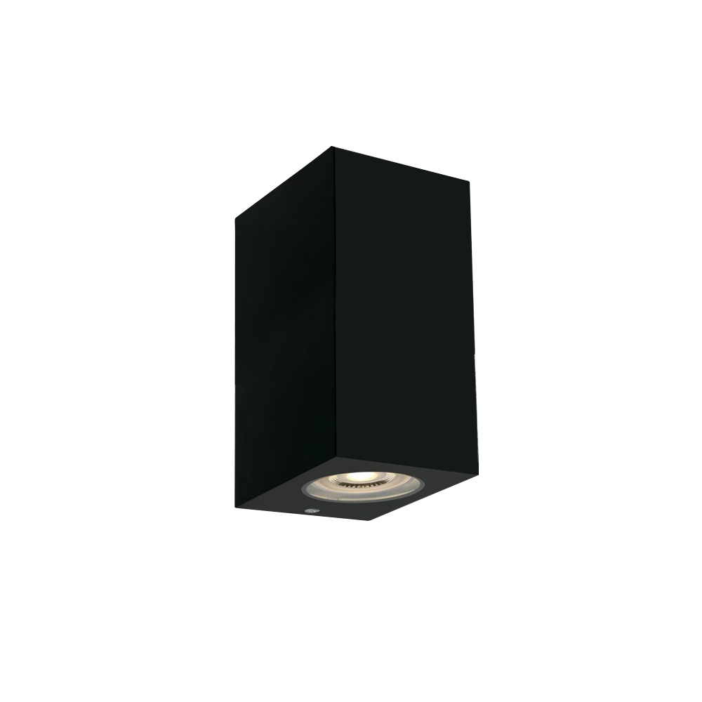 Plazma 12W GU10 IP65 IK06 100-240V Dimm negru