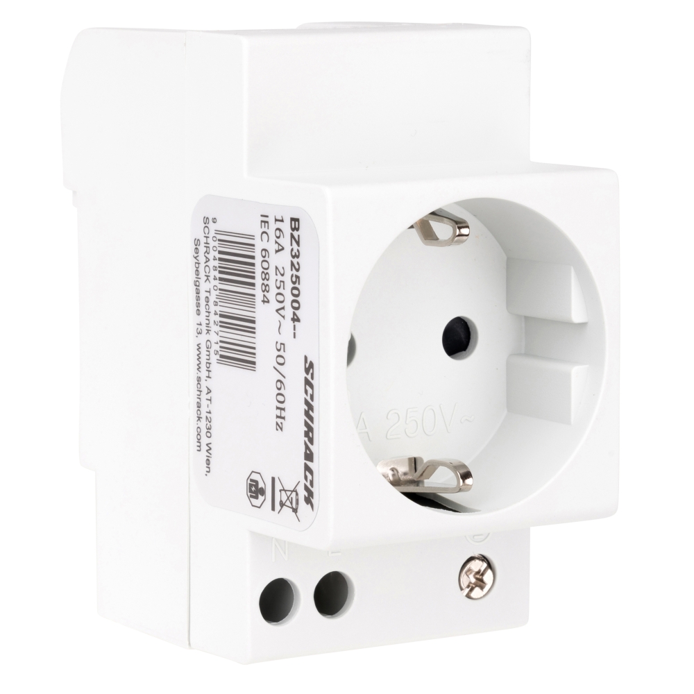 Priză modulară PE lateral 16A, 250V