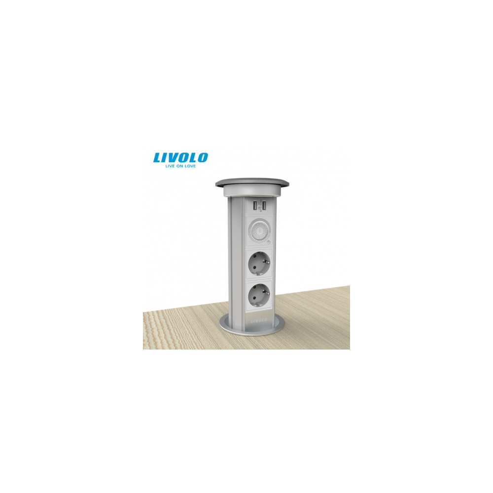 Priza inteligenta, incorporabila, retractibila, control din aplicatie VL-SHS010