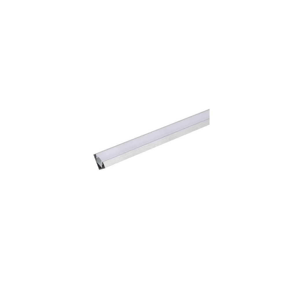 PROFIL ALUMINIU PENTRU BANDA LED 2M 19MM X 19MM MAT