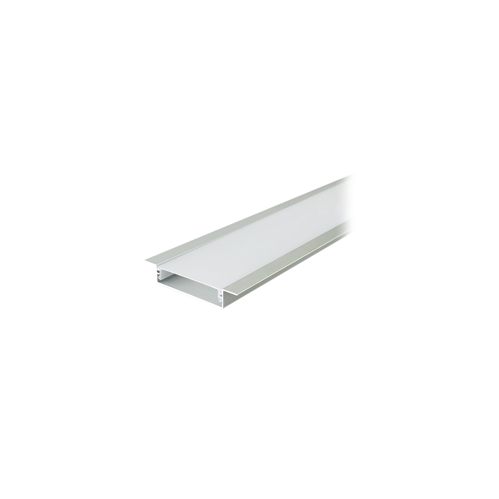 PROFIL ALUMINIU PENTRU BANDA LED 2M 40MM X 10MM - ARGINTIU