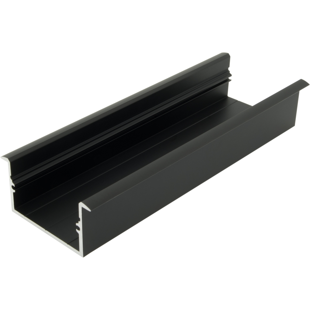 Profil din aluminiu MFJ L-2000mm L-45mm H-27mm negru