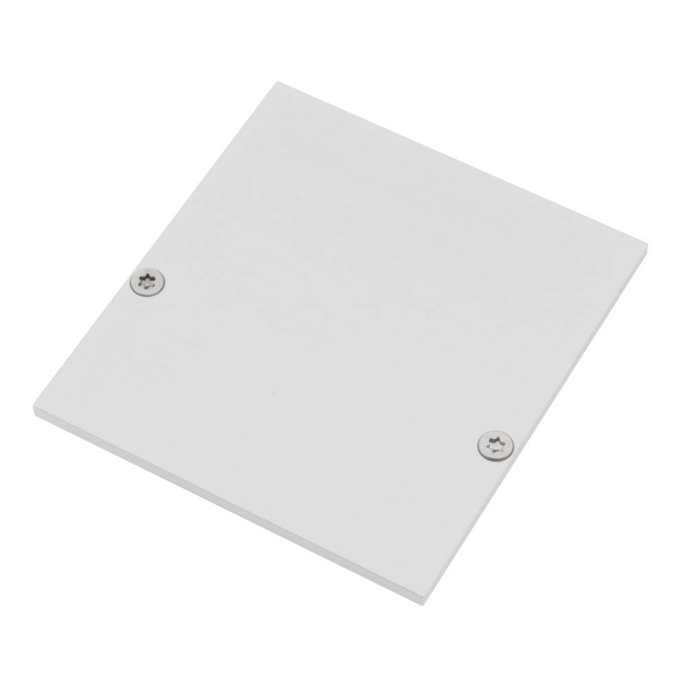 Profile endcap SLR square closed incl. screws