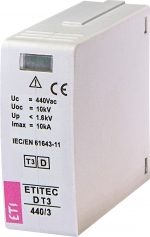 Protecție supratensiuni mod.etitec d t3 440/3