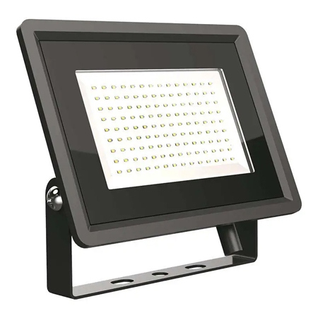 Reflector led smd 100w 6400k ip65 - negru