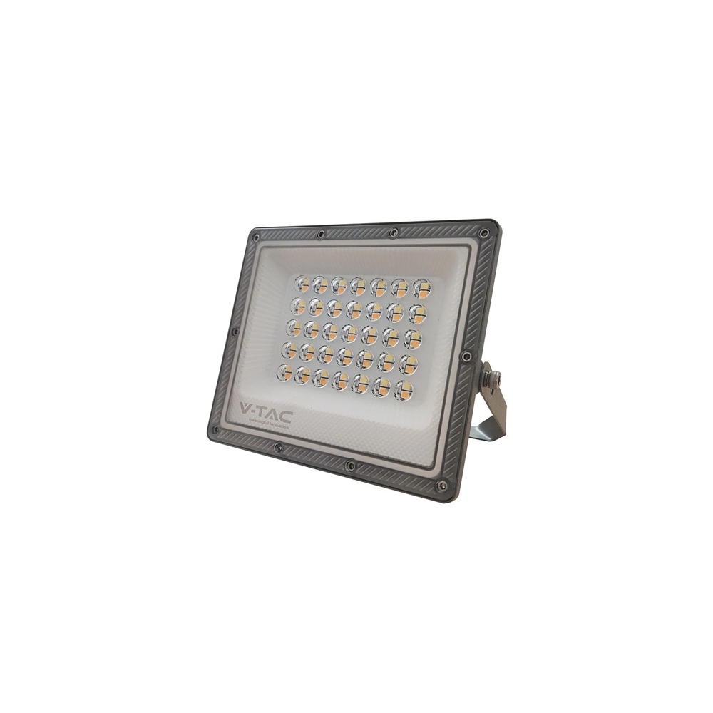 REFLECTOR LED SMD 30W 3IN1 IP65 CABLU - GRI