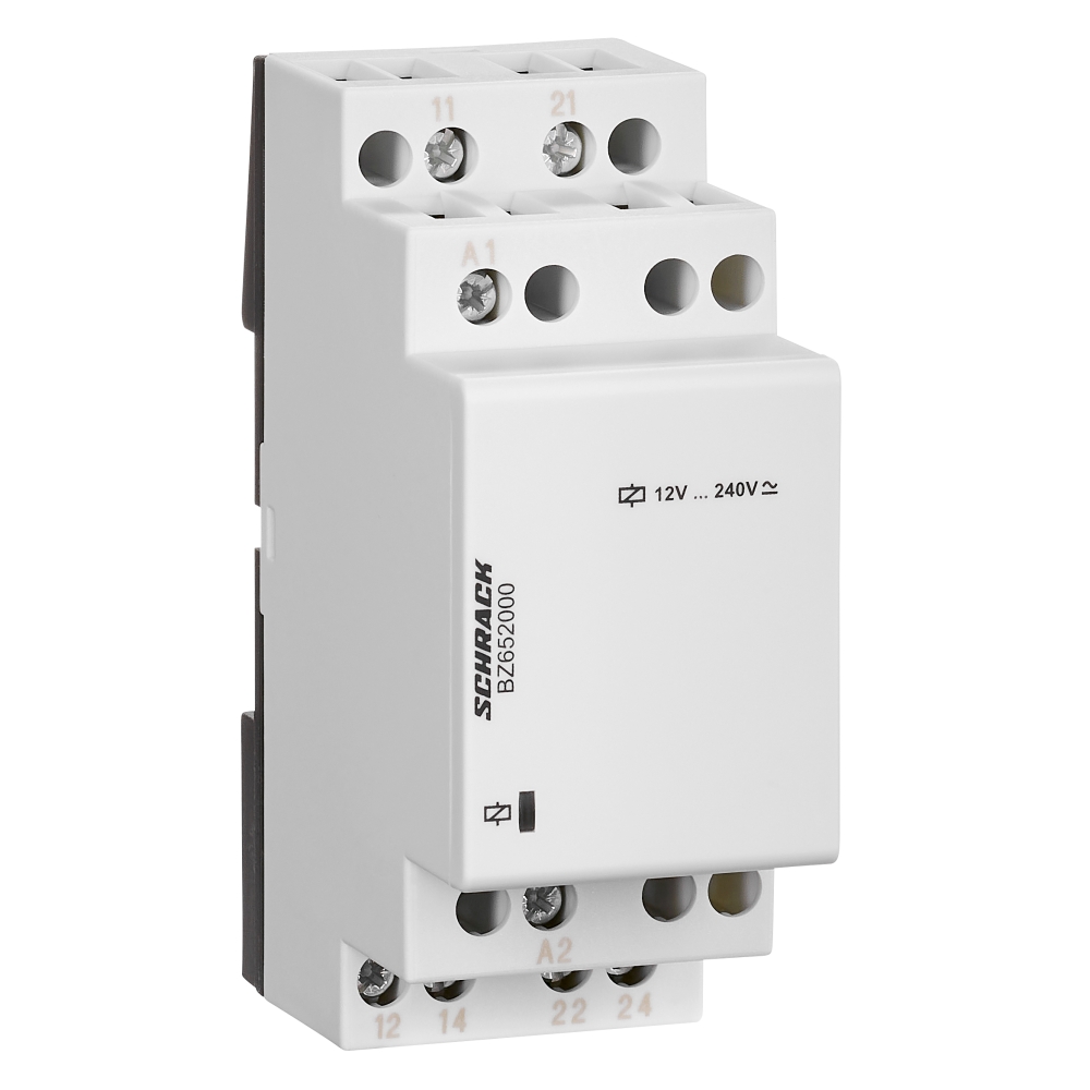 Releu de serviciu modular 12-240VAC/DC, 2CC, 2UH