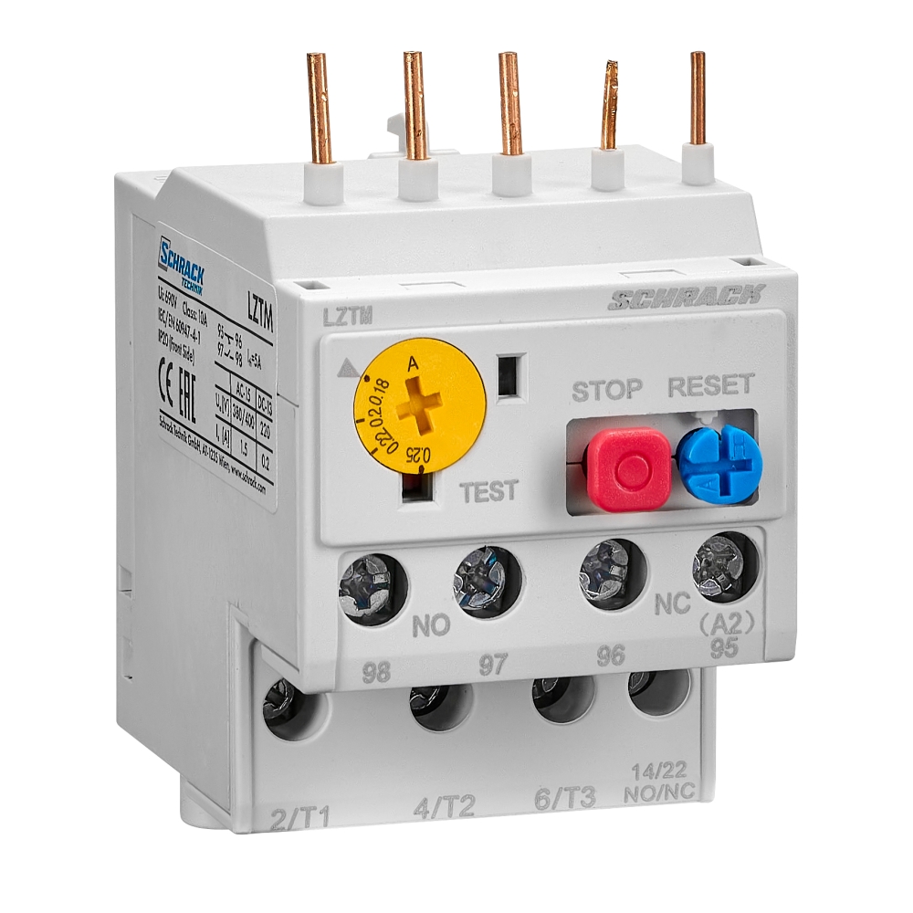 Releu termic Mini, 0,9 - 1,25A