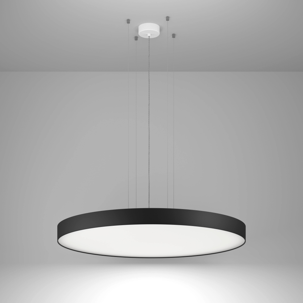 Round 90 PD DI 86W 12904lm 830 OP on/off negru &Oslash;-950