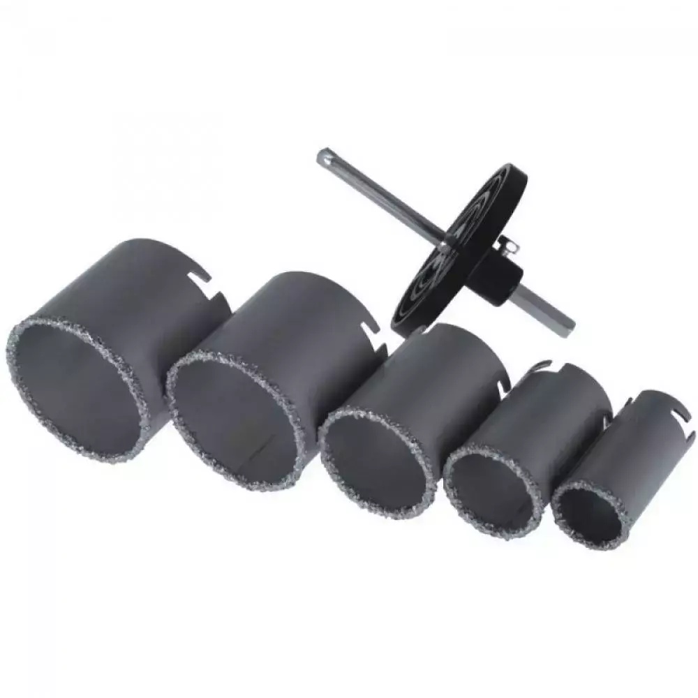 Set carote carbura 33,43,53,67,73 mm