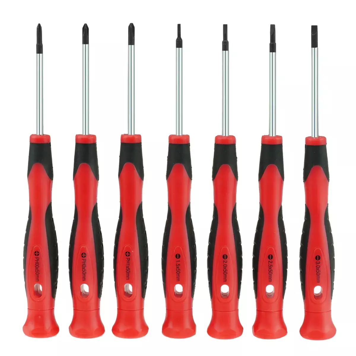 Set de surubelnite de precizie 7 buc,otel crv