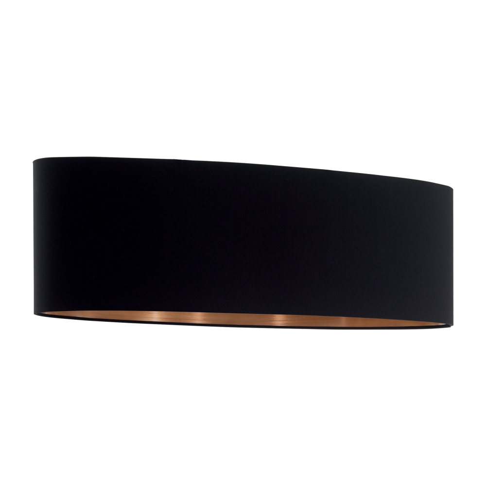 Shade for Pendant luminaire "Pasteri Pro" 2x60W black/copper
