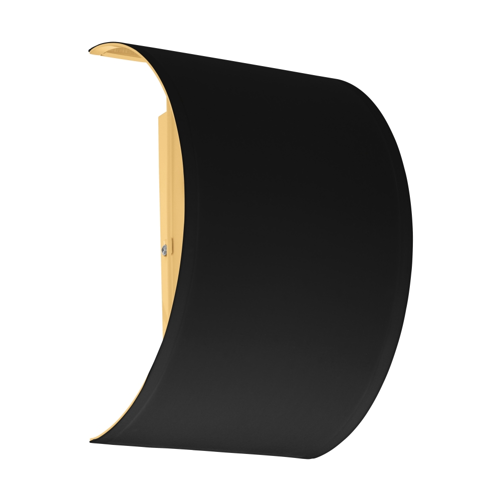 Shade semicircular for Pasteri Pro black gold