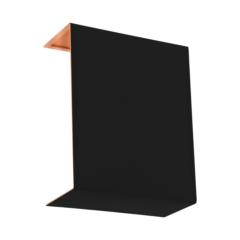 Shade square zu Wall luminaire Pasteri Pro black/copper