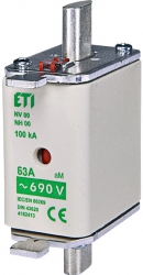Siguranță nh00 am 125a/690v