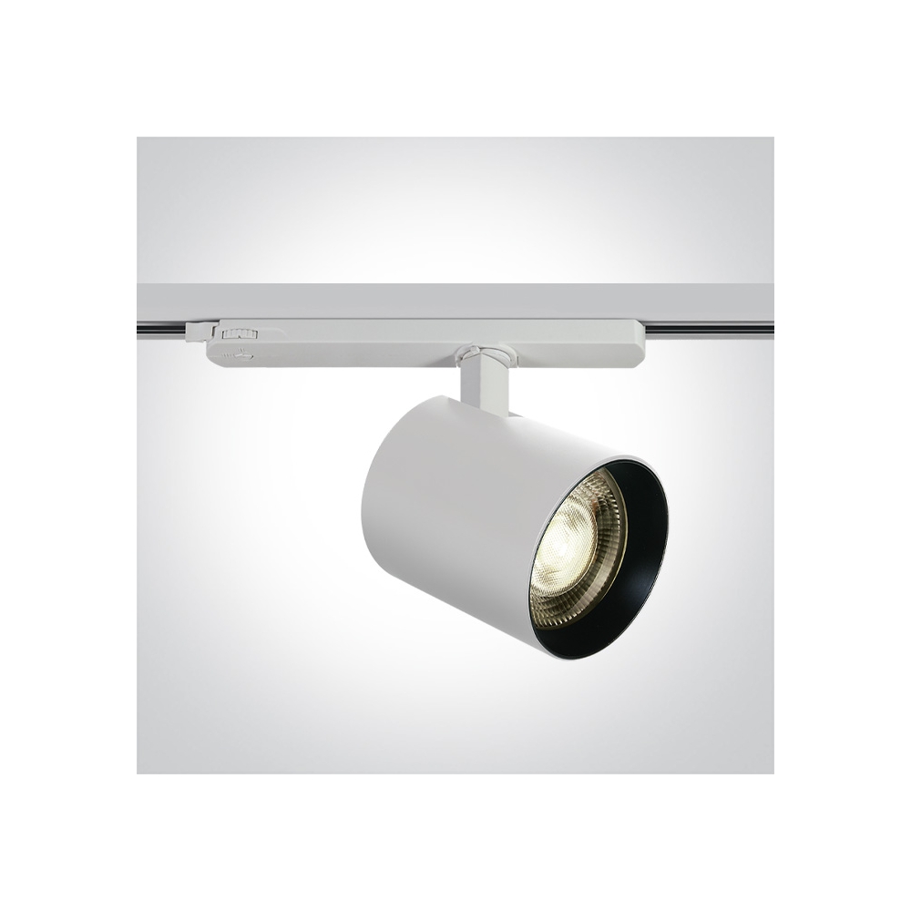 SL LED 35W 4200lm 3K CRI90 230V IP20 38&deg; DALI/Push dim alb