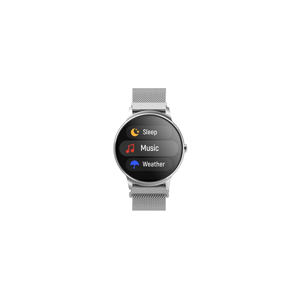 SMARTWATCH SB-330 - ARGINTIU