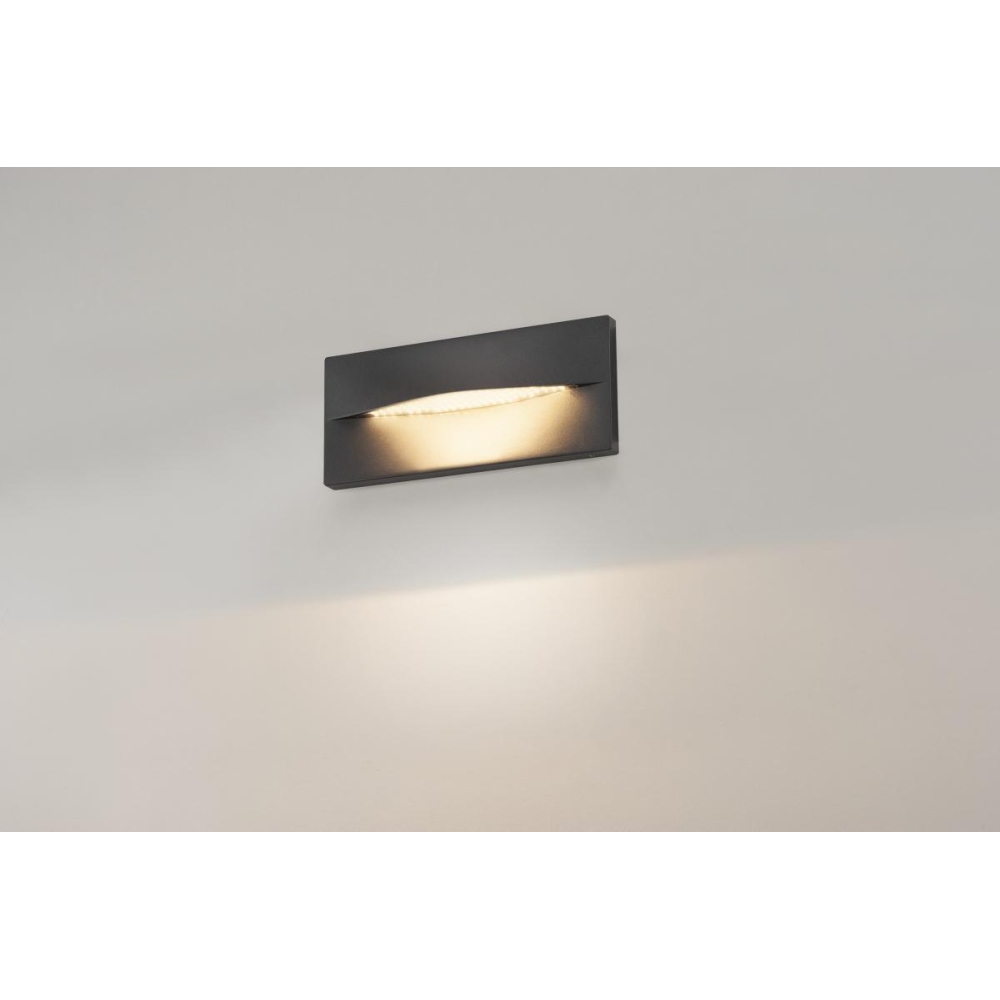 SOFT TECH LED, incastrat, anthracit