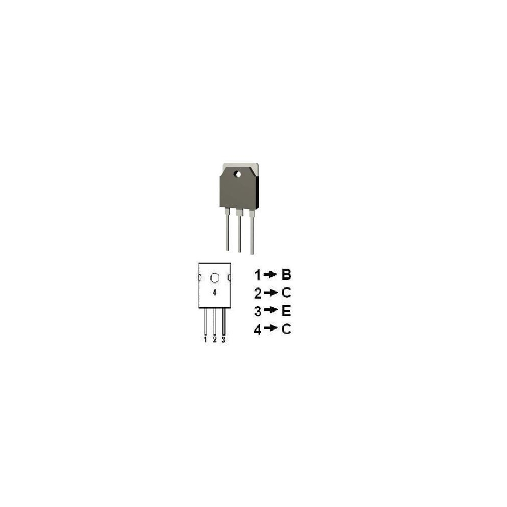 TRANZISTOR NPN 160V, 1.5A, 25W, 100MHZ