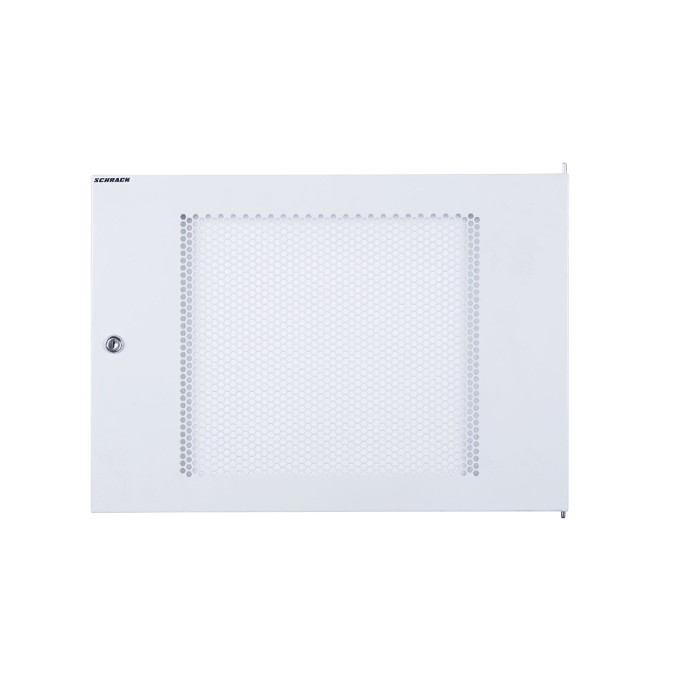 Ușă metal perf. pentru DTWA 9U, W=600, RAL7035