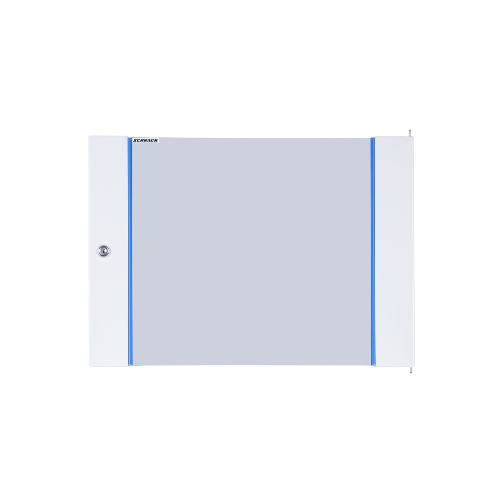 Ușă sticlă pentru DTWA 9U, W=600, RAL7035