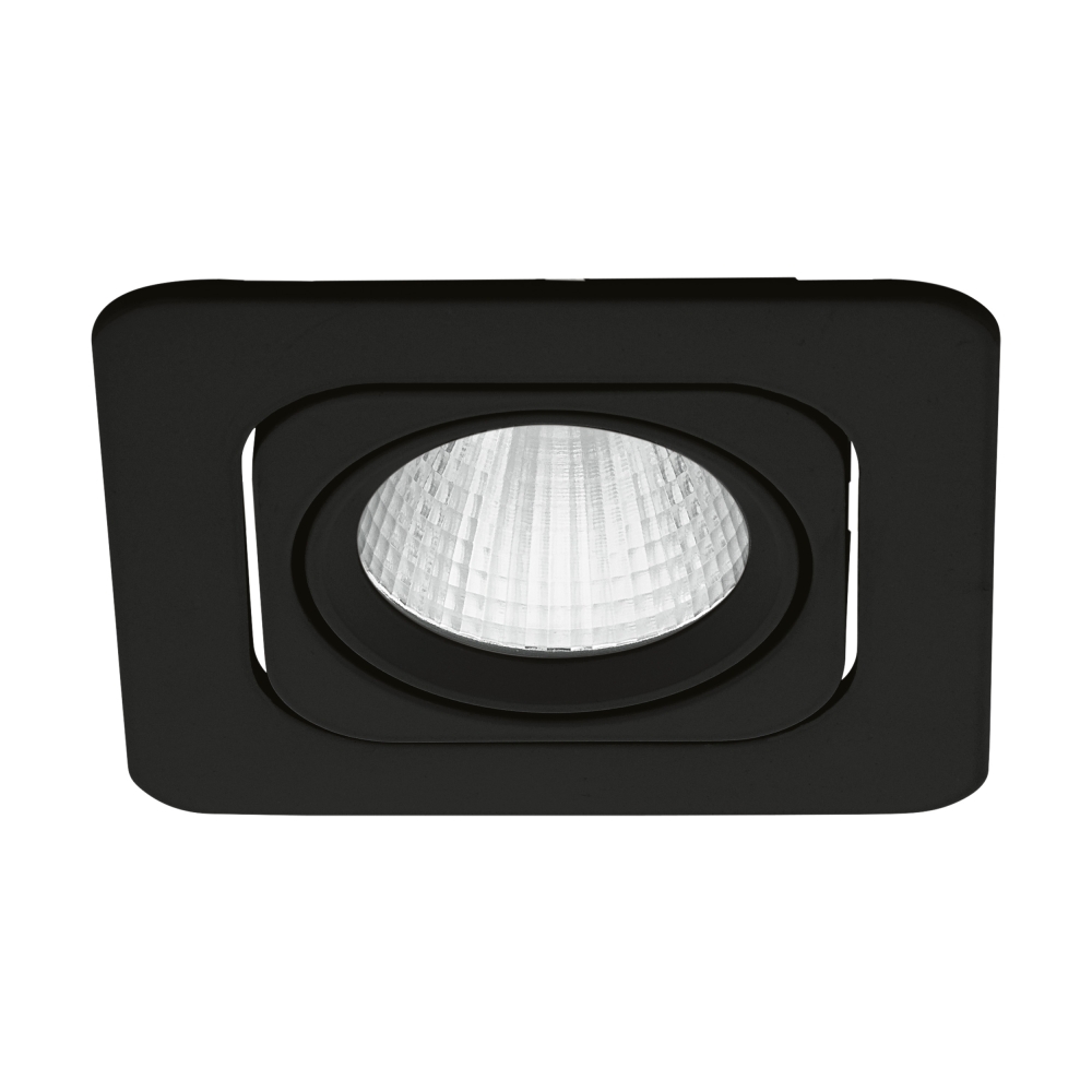 Vascello P1" swivelling 7W 4000K black IP20