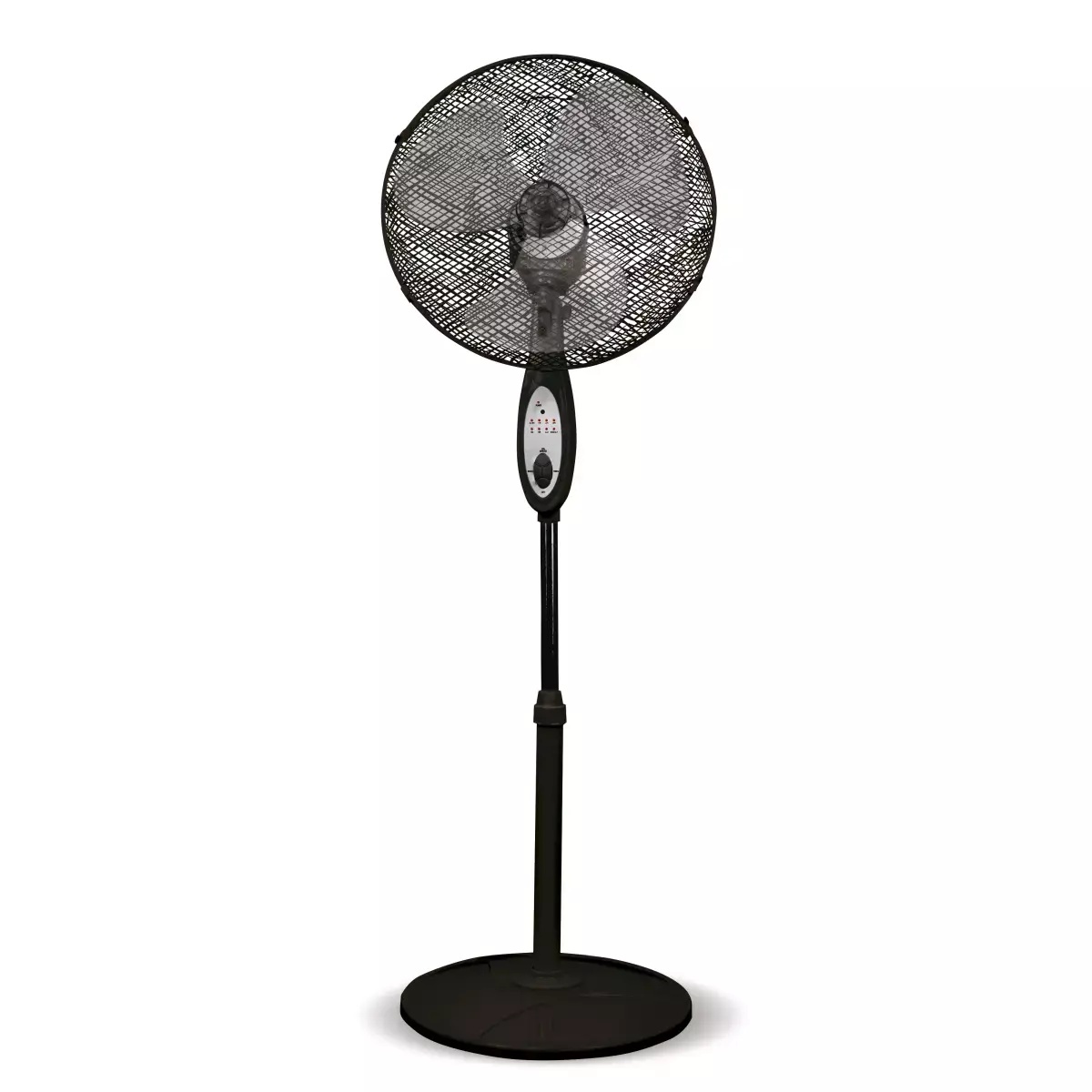 Ventilator de 16 "cu telecomandă, negru