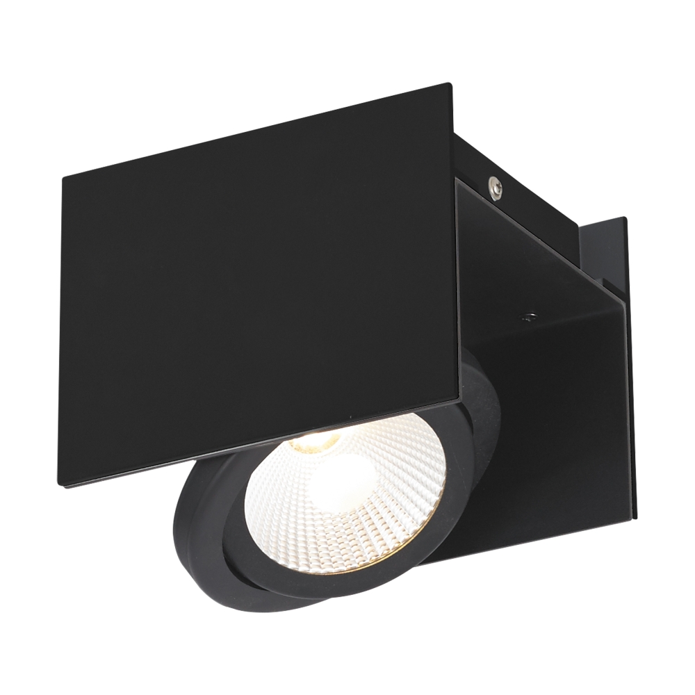 Vidago Pro / 1flg., DALI dimmable 9W 3000K black IP20