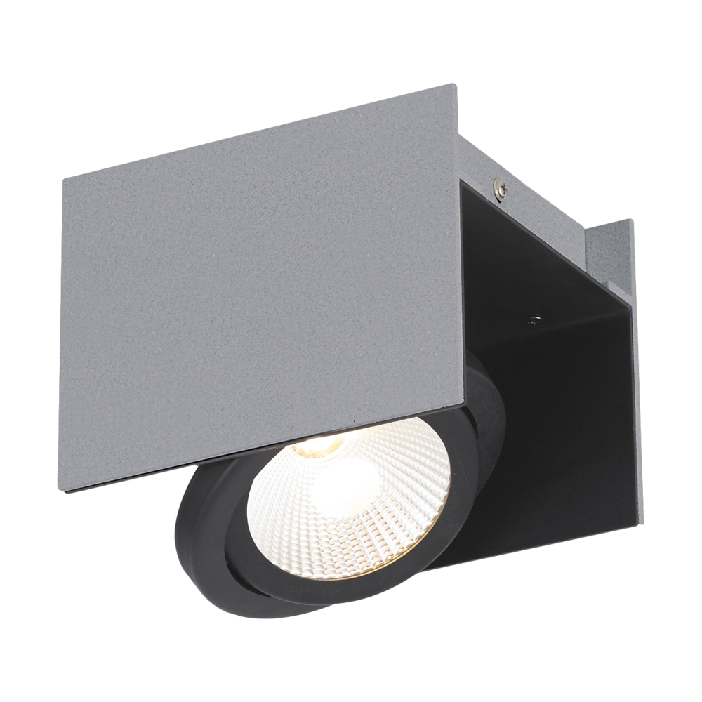 Vidago Pro / 1flg., DALI dimmable 9W 3000K silver IP20