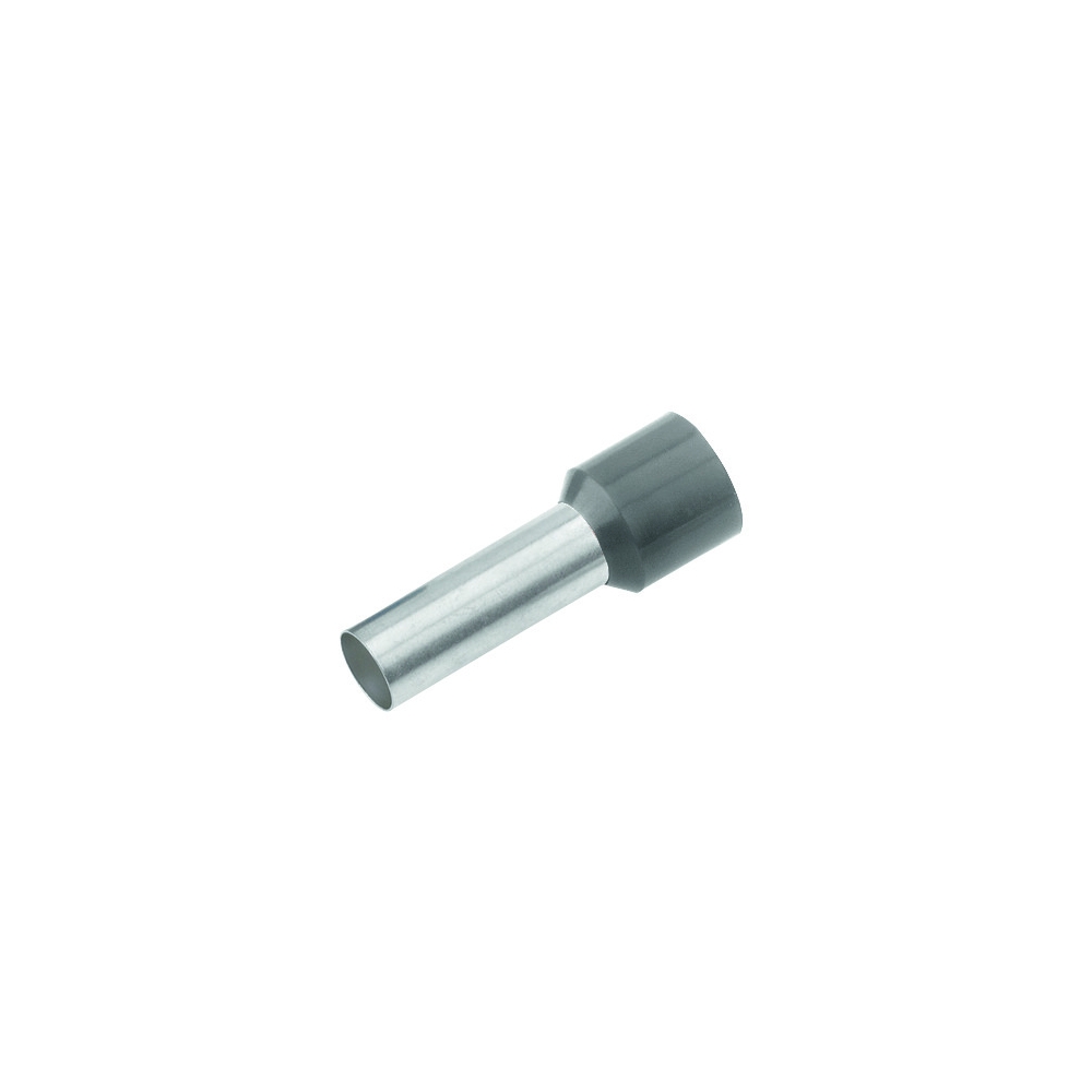 Wire ferrule isolated, 0,75mm&sup2;, L1=8mm, grey