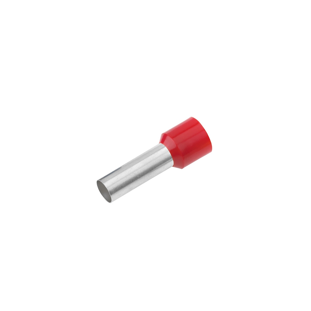 Wire ferrule isolated, 35mm&sup2;, L1= 16mm, red