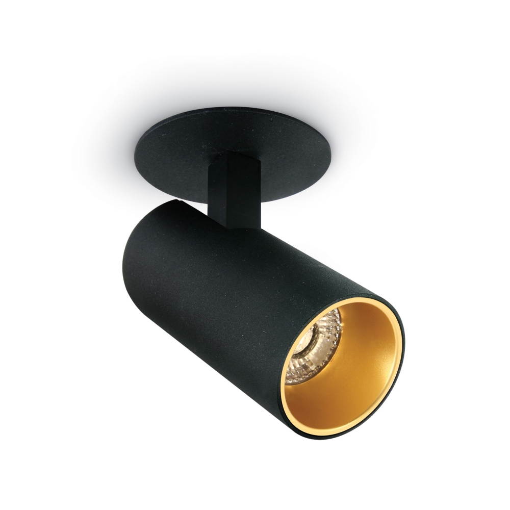 Xan LED 7W, 500lm, 3000K, IP20, 36&deg;, negru